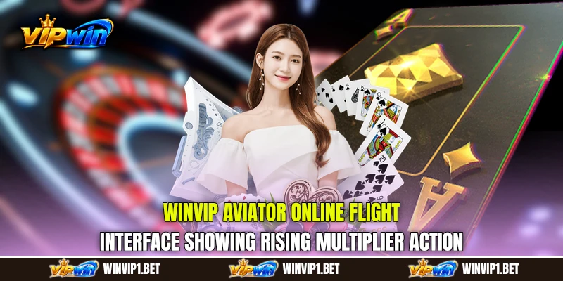 WINVIP Aviator Online flight interface showing rising multiplier action WINVIP Aviator Online flight interface showing rising multiplier action